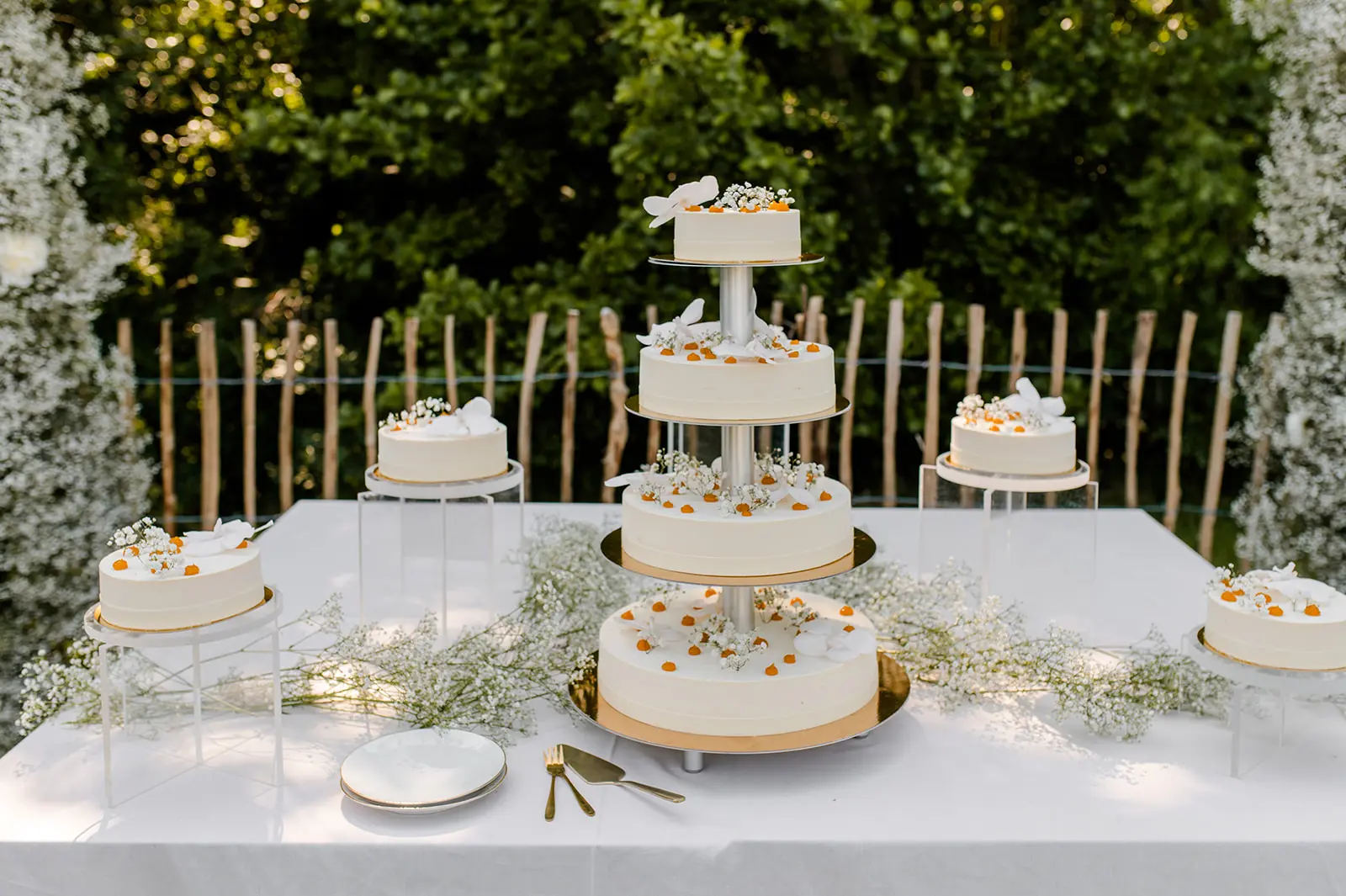 Bruidstaart voor Kenny en Cindy